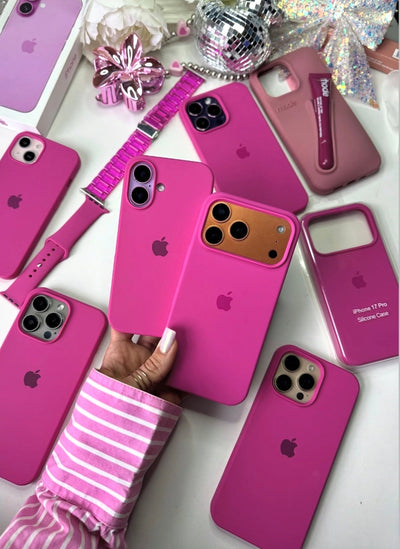 Silicone Case (CORAL PINK)