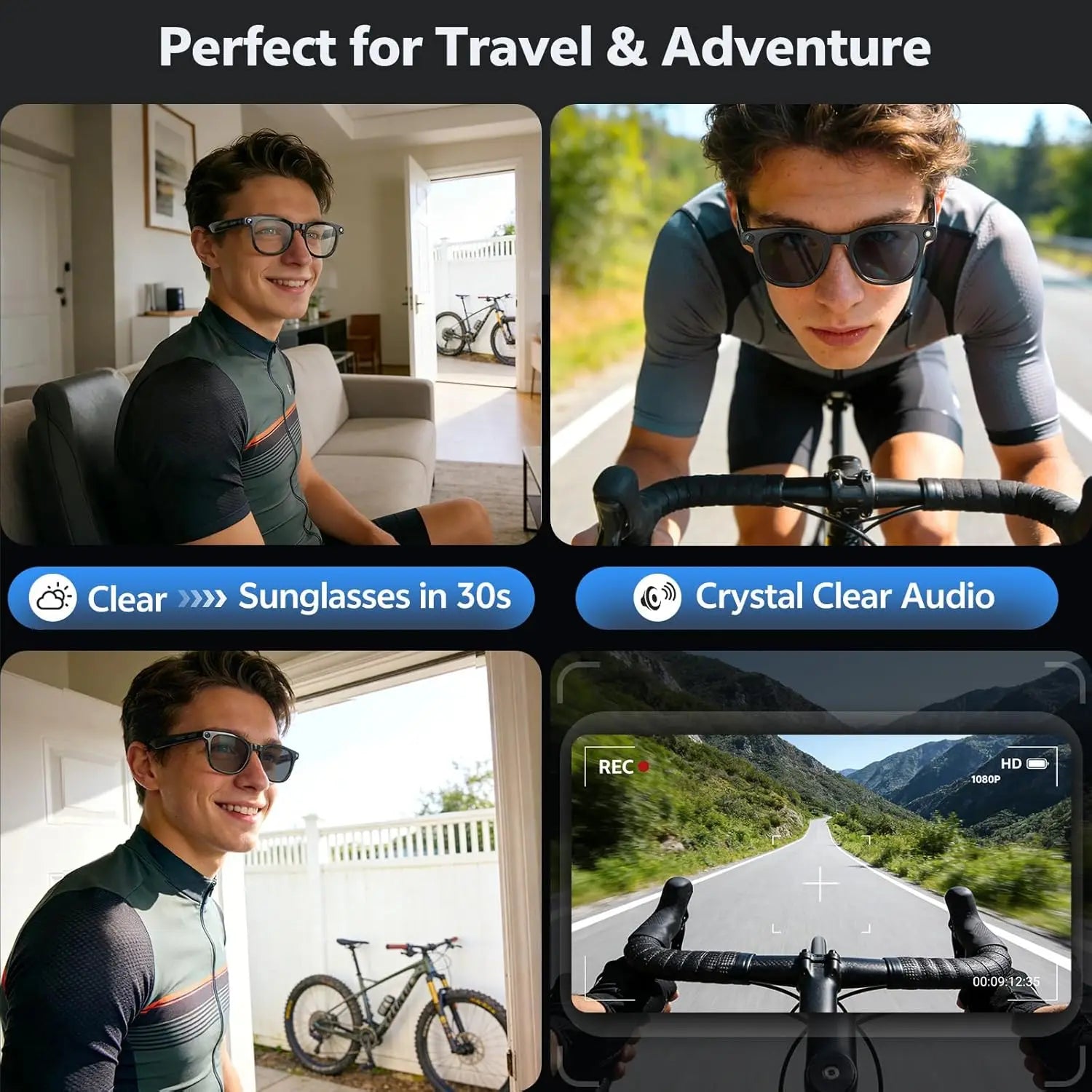 AI Smart Glasses with Camera and Language Translation