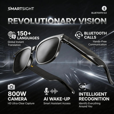 AI Smart Glasses with Camera and Language Translation